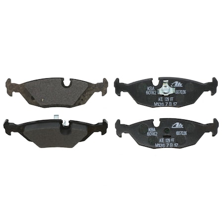 Ate Brake Pad Set, 607036 607036